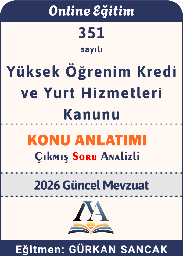 351 sayılı Yüksek Öğrenim Kredi ve Yurt Hizmetleri Kanunu