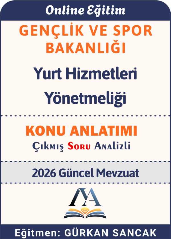 Gençlik ve Spor Bakanlığı Yurt Hizmetleri Yönetmeliği