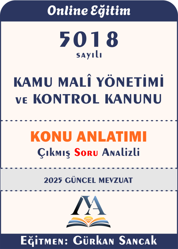 5018 sayılı Kamu Mali Yönetimi ve Kontrol Kanunu