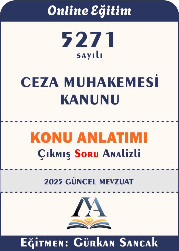 5271 sayılı Ceza Muhakemesi Kanunu
