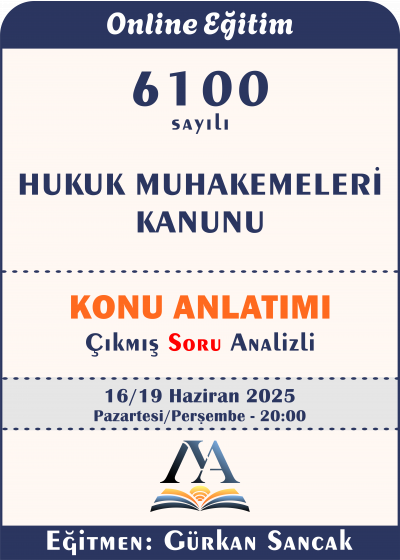 6100 sayılı Hukuk Muhakemeleri Kanunu -Çıkmış Soru Analizli-