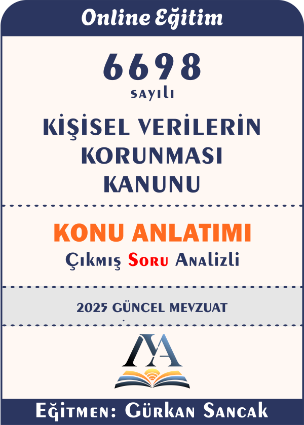 6698 Kişisel Verilerin Korunması Kanunu