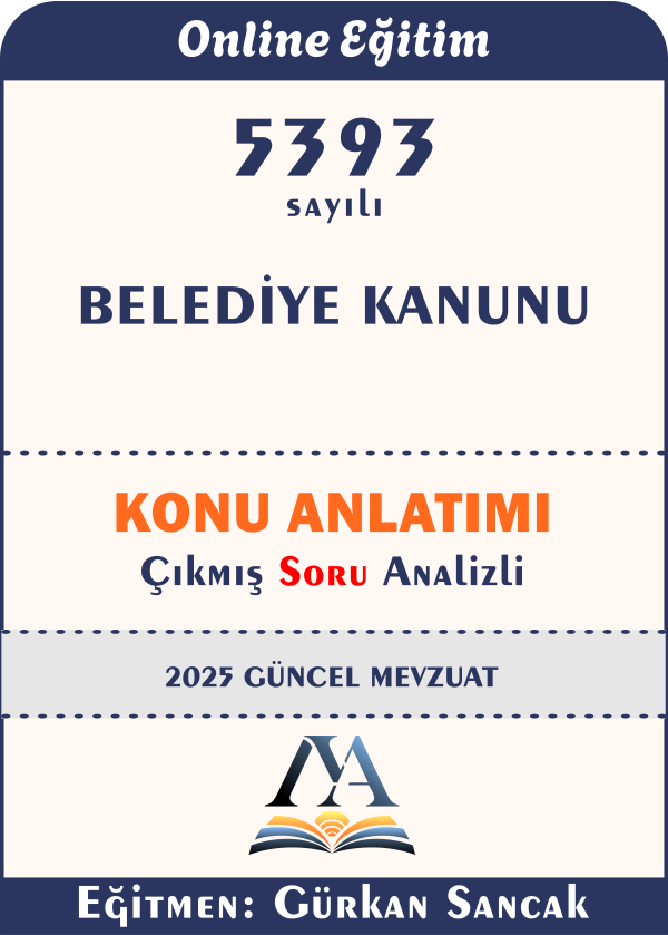 5393 sayılı Belediye Kanunu
