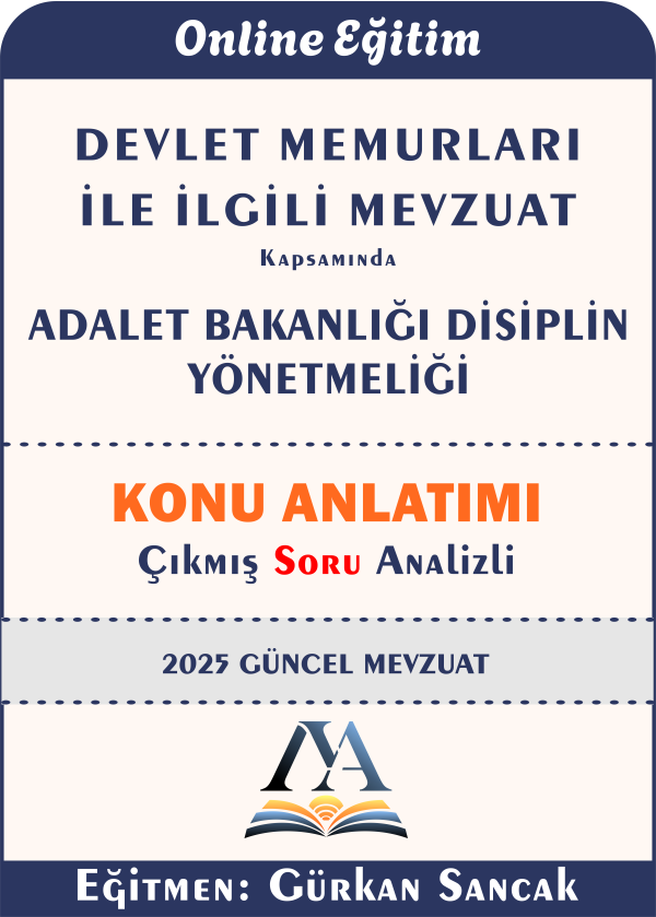 Adalet Bakanlığı Disiplin Yönetmeliği