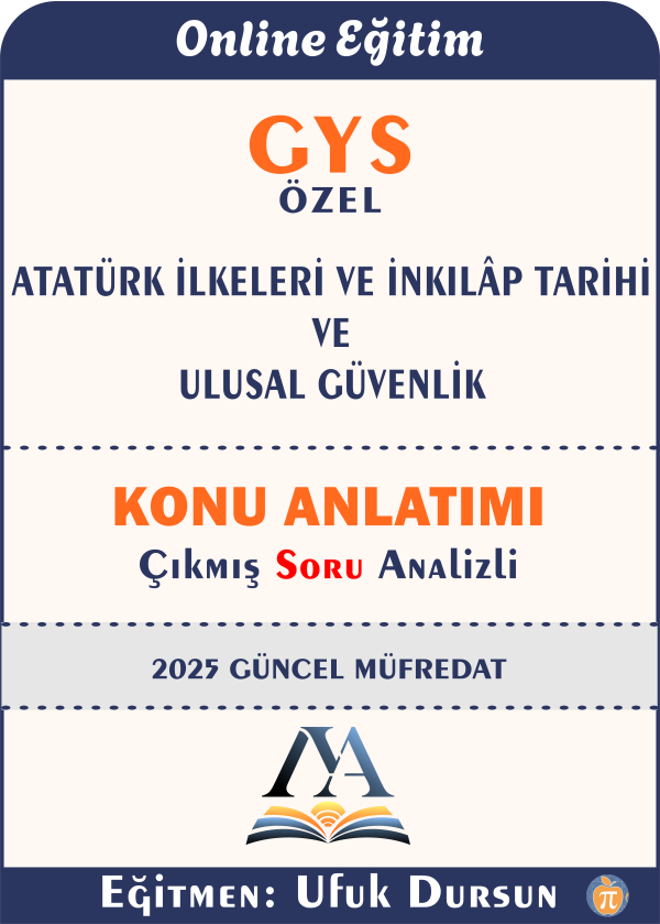 Atatürk İlkeleri ve İnkılap Tarihi